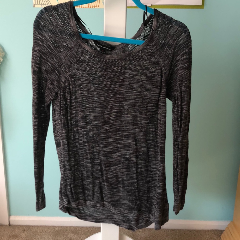 Knit Gray Tee